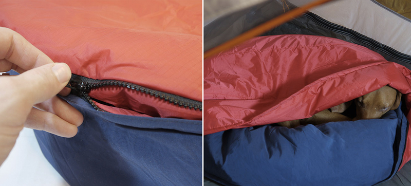 Illustration for article titled A Sleeping Bag Designed Just For Man's Best Friend